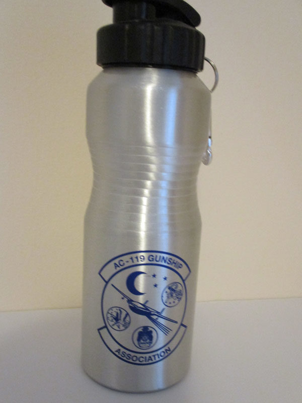 Silver 21 oz Water Bottle - Image 2