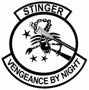 18th SOS Patch Decal, 4"