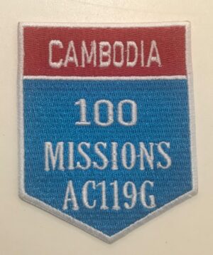 Cambodia 100 Missions AC119G Patch