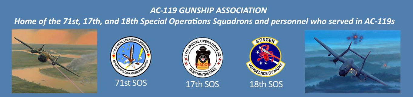 AC-119 Gunship Association Web Banner