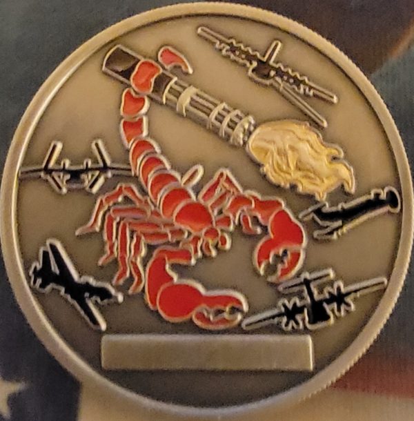 18 Sotes Squadron Stinger Challenge Coin - Image 2
