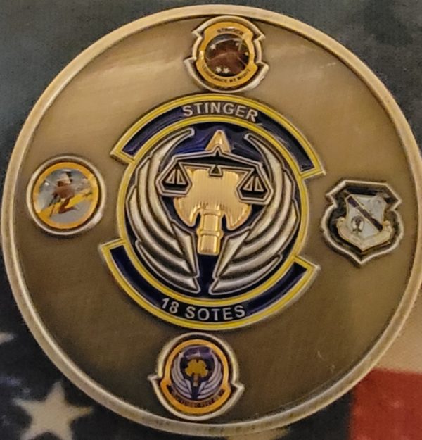 18 Sotes Squadron Challenge Coin