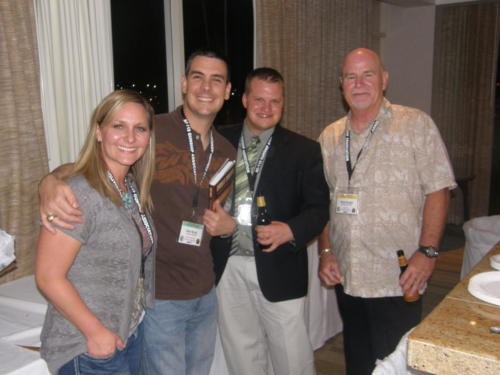 2013 San Antonio TX Reunion - Andy Bright and Guests at Cannon AFB