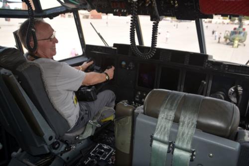 2014 ABQ Reunion- Allen Evans in a MC-130J